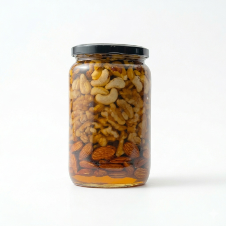 عسل طبيعي 100‎%‎ مع مكسرات