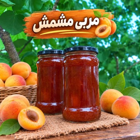 مربى مشمش طبيعي